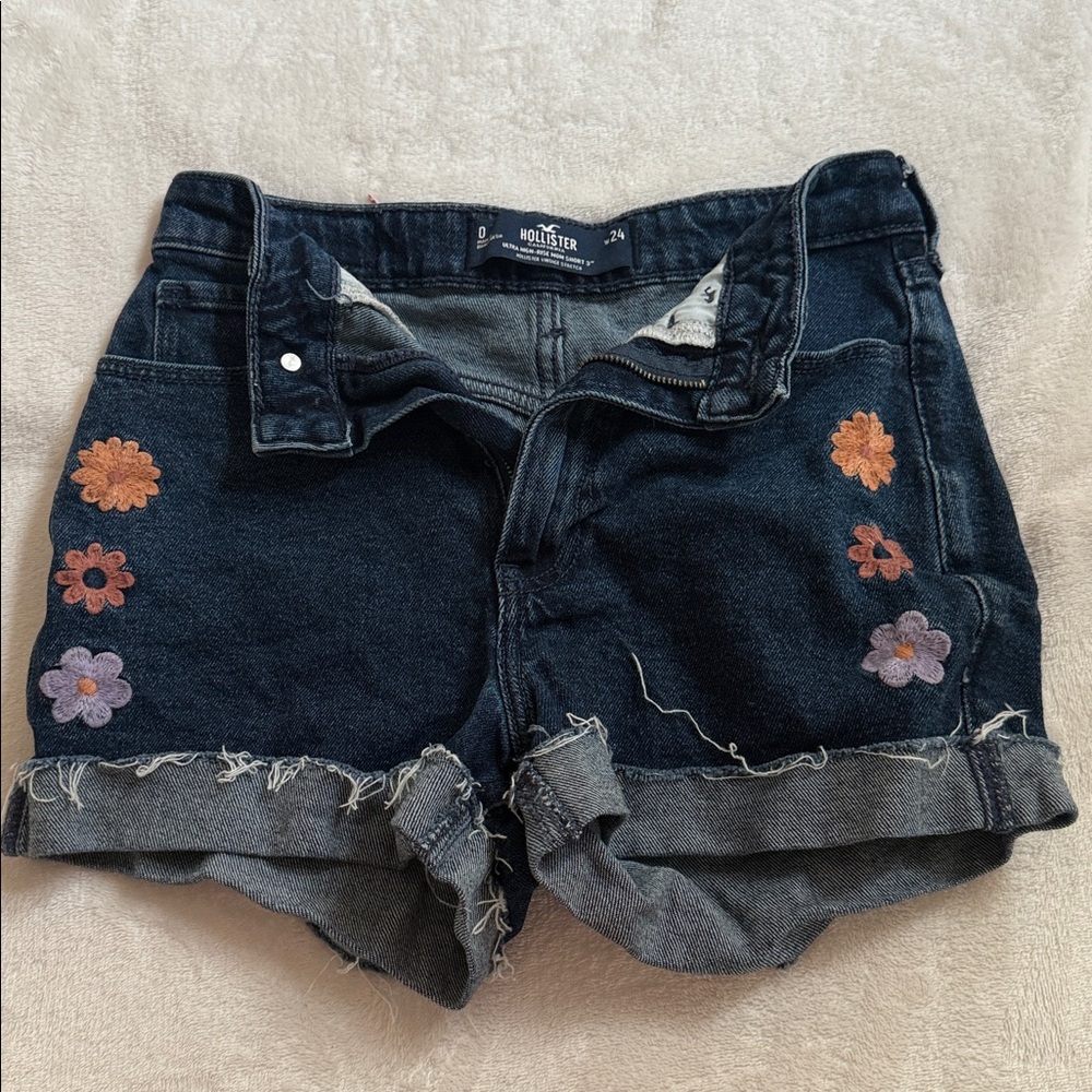Hollister | Low-Rise Denim Shorts